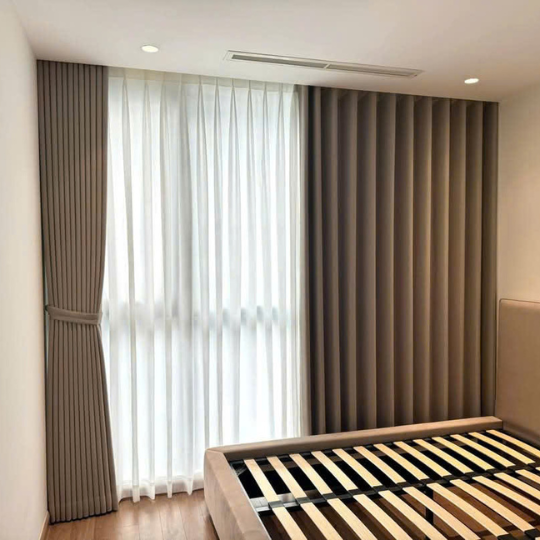 Rèm Vải Chống Nắng Hai Lớp