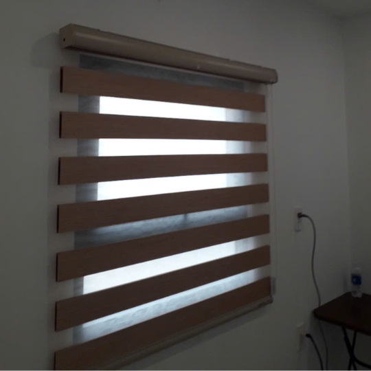 Rèm Cuốn Cầu Vồng Nâu Be