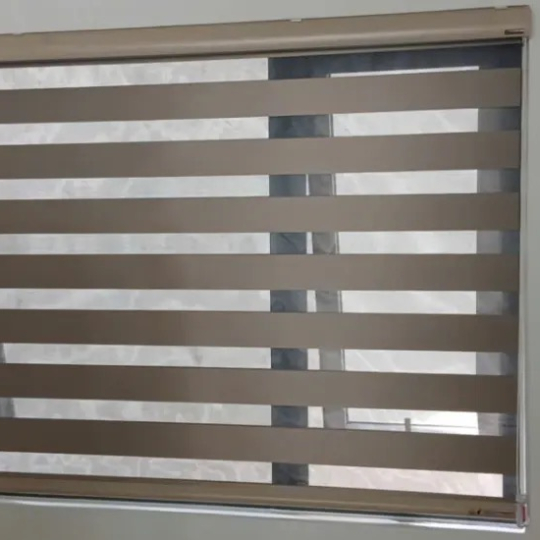 Rèm Cầu Vồng Hàn Quốc Hai Lớp Sang Trọng Cho Cửa Sổ Hiện Đại
